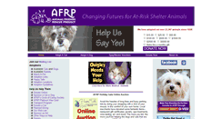 Desktop Screenshot of animalfriendsrescue.org